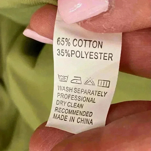 Women's Slip Mini Dress Embroidered Daisy Lime Green Pink large - Picture 8 of 16